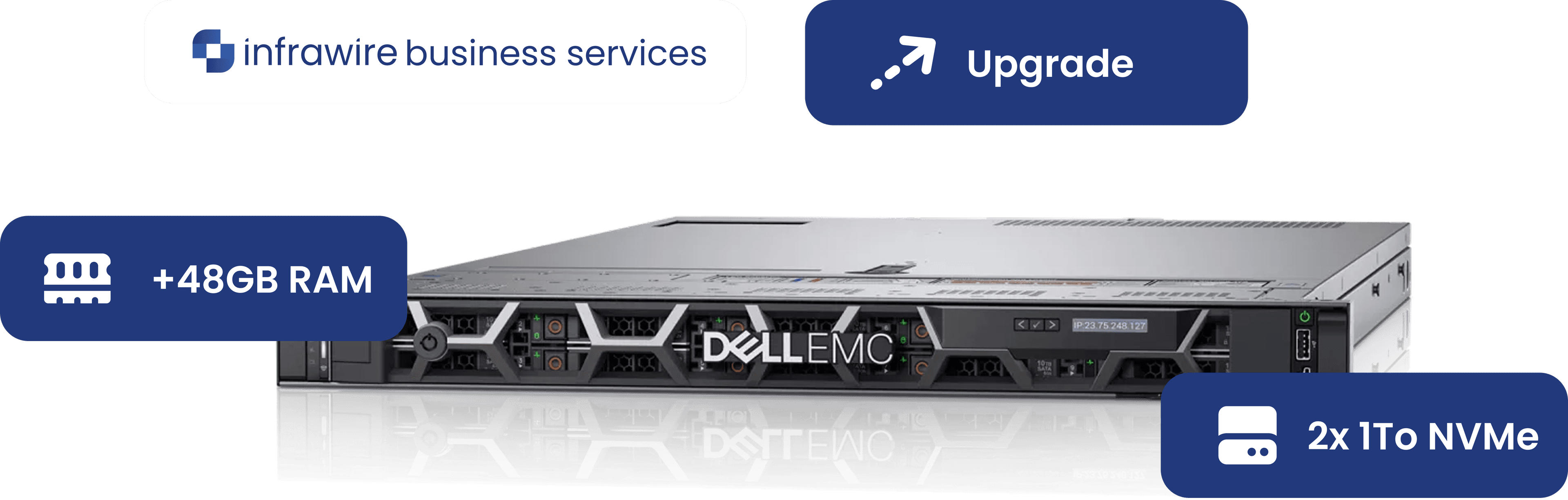 Upgrade de serveur dédié